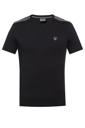 Logo-patched t-shirt, zdjęcie 1 Logo-patched t-shirt od EA7 Emporio Armani